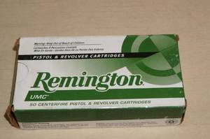 lot 32 image: Box of 50 Remington UMC .40 S&W 180 Gr MC Ammo