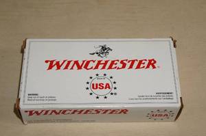 lot 47 image: Box of 50 Winchester .357 Sig 125 Gr FMJ Ammo
