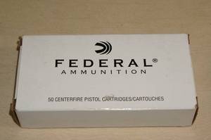 lot 58 image: Box of 50 Federal .40 S&W 180 Gr HST JHP Ammo