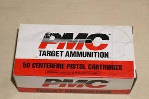 lot 64 image: Box of 50 PMC .357 Mag 158 Gr JSP Ammo
