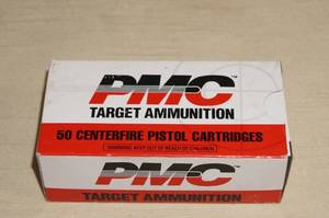 lot 66 image: Box of 50 PMC .357 Mag 158 Gr JSP Ammo