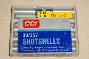 lot 68 image: Box of 10 CCI 38357 Shotshells Defense Ammo