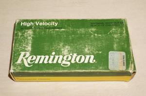 lot 94 image: Box of 20 Remington 22-250 55 Gr PTD Soft PT Ammo