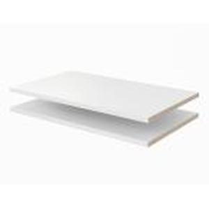 lot 347 image: 24 in. x 14 in. Classic White Wood ...