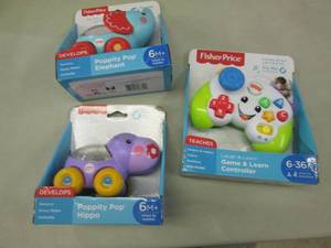 lot 52 image: 3 FisherPrice Infant Toys...