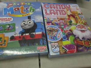lot 72 image: Match Game, CandyLand...