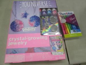 lot 75 image: Felt Tip Markers, Crystal Growing J...