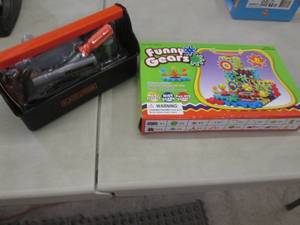 lot 107 image: Tool Box, Funny Gears...
