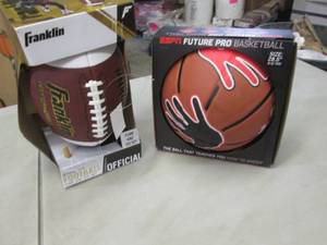 lot 167 image: Franklin Football, ESPN 28.5 inch B...