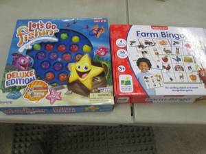 lot 215 image: Farm Bingo, Lets Go Fishing...