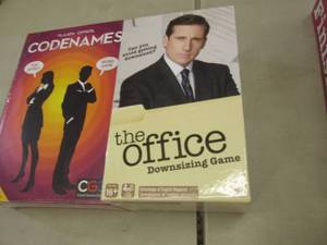 lot 218 image: Code Names, The Office Game...