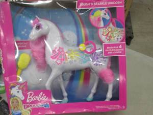 lot 248 image: Barbie Unicorn...