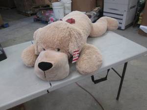 lot 268 image: Giant Dog Plush ...