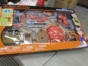lot 269 image: Black & Decker Junior Deluxe Tool S...