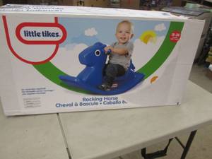 lot 274 image: Little Tykes Rocking Horse...