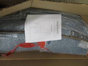 lot 326 image: Pertica Blue Fabric T-Stitch Dining...