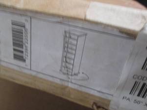 lot 331 image: Black Media Storage by Prepac open ...