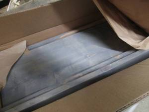 lot 337 image: Rustic Luxe 36 in. W x 10 in. D Flo...