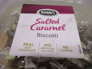 Salted Carmel Biscotti