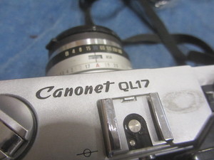 lot 60 image: Canonet QL17 Camera