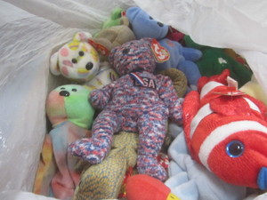 lot 64 image: Ty Beanies