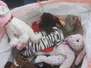 lot 65 image: Ty Beanies