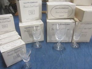 lot 85 image: French Lead Crystal