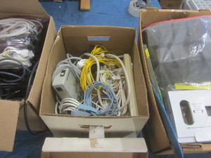 lot 89 image: Power Cords, Painting Supplies