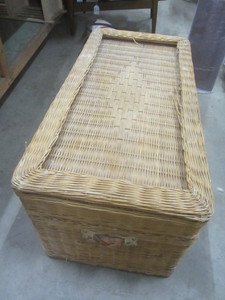 lot 97 image: Wicker Trunk
