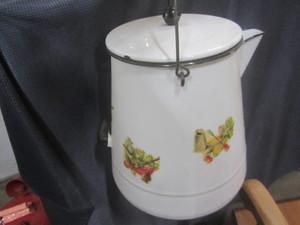 lot 109 image: Vintge Enamel Coffee