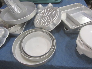 lot 108 image: Cake Making Pans