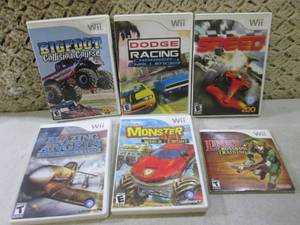 (BSB) 6 Wii Games...
