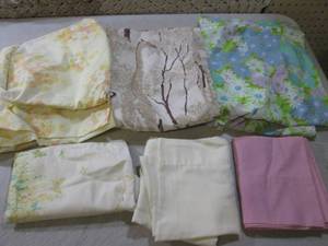 (F-3) Twin Size Sheets 1 Fitted 2 F...