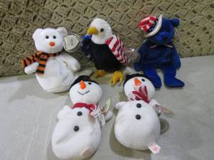 (EC1) Assorted Beanie Babies...
