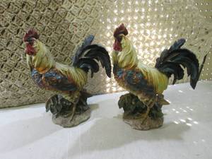 (RMC) 2 Rooster Figures 11 12 Tal...