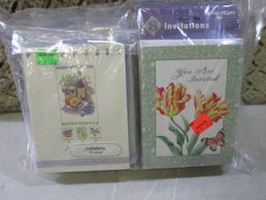 (BSB) 12 Packs of Assorted Invitati...