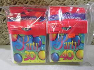 (BS) 12 Packs of Assorted Invitatio...