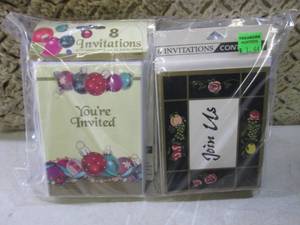 (BS) 12 Packs of Assorted Invitatio...