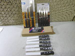 (CSB) Assorted Kitchen and Steak Kn...