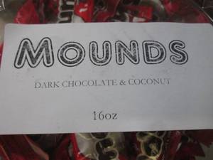(B-1) 3 Pounds of Mounds Mini Candy...