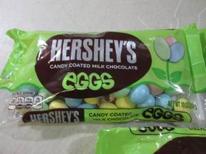 (B-1) 3 Bags Hersheys Eggs Candy Co...