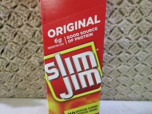 (C-1) Box of 24 Slim Jim Original S...