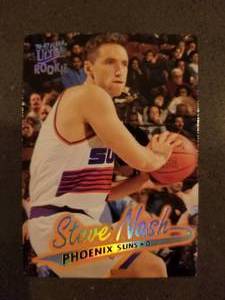 lot 52 image: Fleer Ultra 1995-97 Basketball Card Collection STEVE NASH ROOKIE- 295g