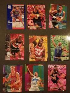 lot 58 image: Fleer 94-97 Basketball Card Collection- 593g