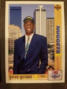 lot 59 image: Upper Deck Assorted Print Basketball Card Collection 1992-97 DIKEMBE MUTOMBO - STEVE NASH - RAY ALLEN ROOKIES - 185g