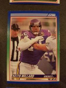 lot 84 image: Score 1990-91 Football Card Collection- 381g