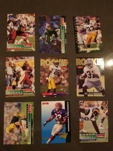 lot 90 image: SkyBox 1995 Impact Football Card Collection- 168g
