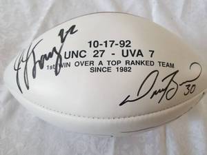 lot 3 image: Autographed Football Marcus Allen