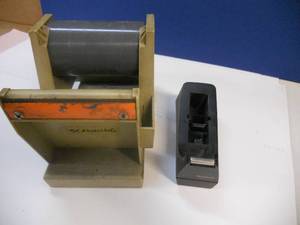 lot 52 image: Wide Tape Dispenser and regular tape dispenser - These are hard to find