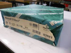 lot 66 image: Royal Fiber Natural Color 80# CoverCardstock 8-12x11 Smooth Finish Cardstock